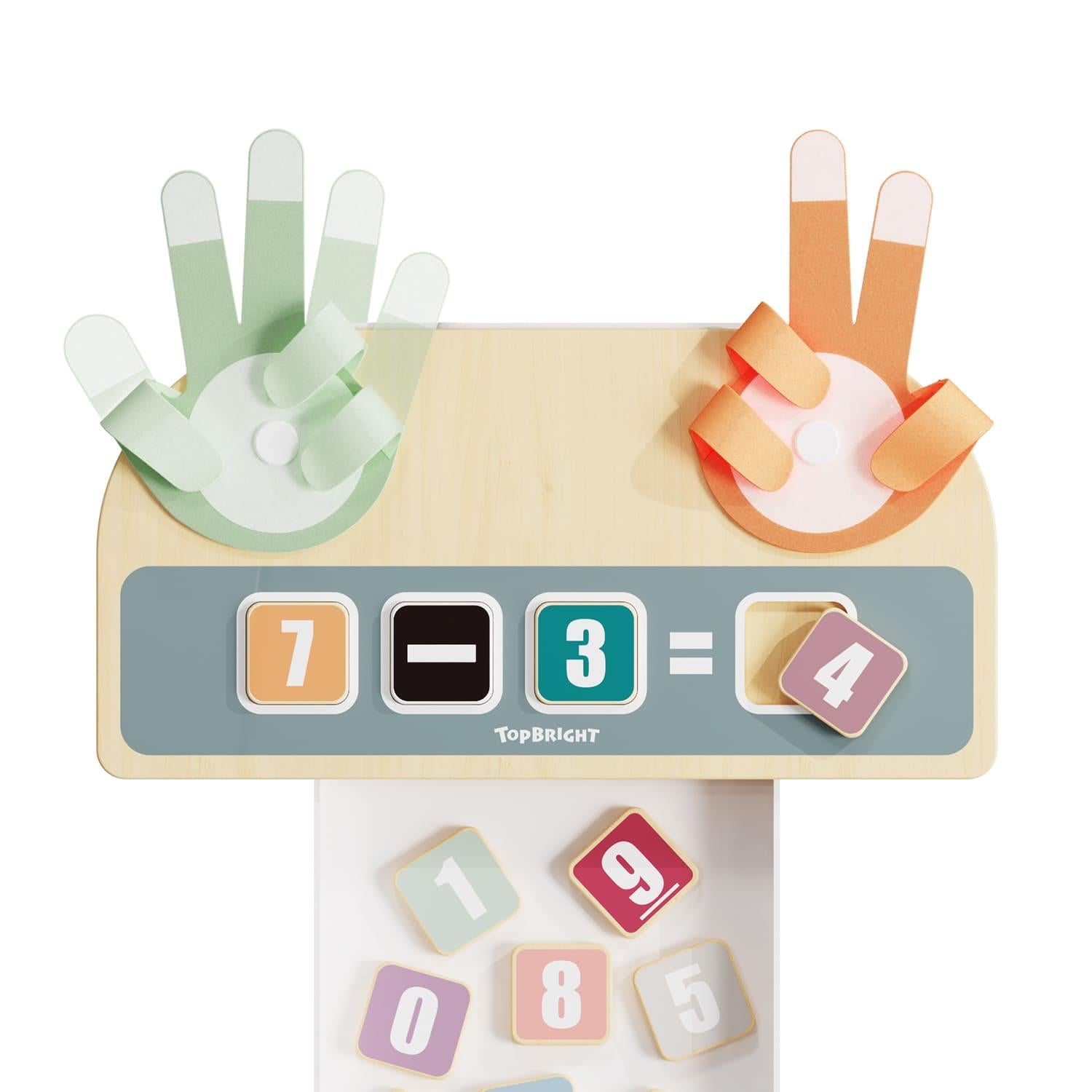 Topbright Wooden Finger Math