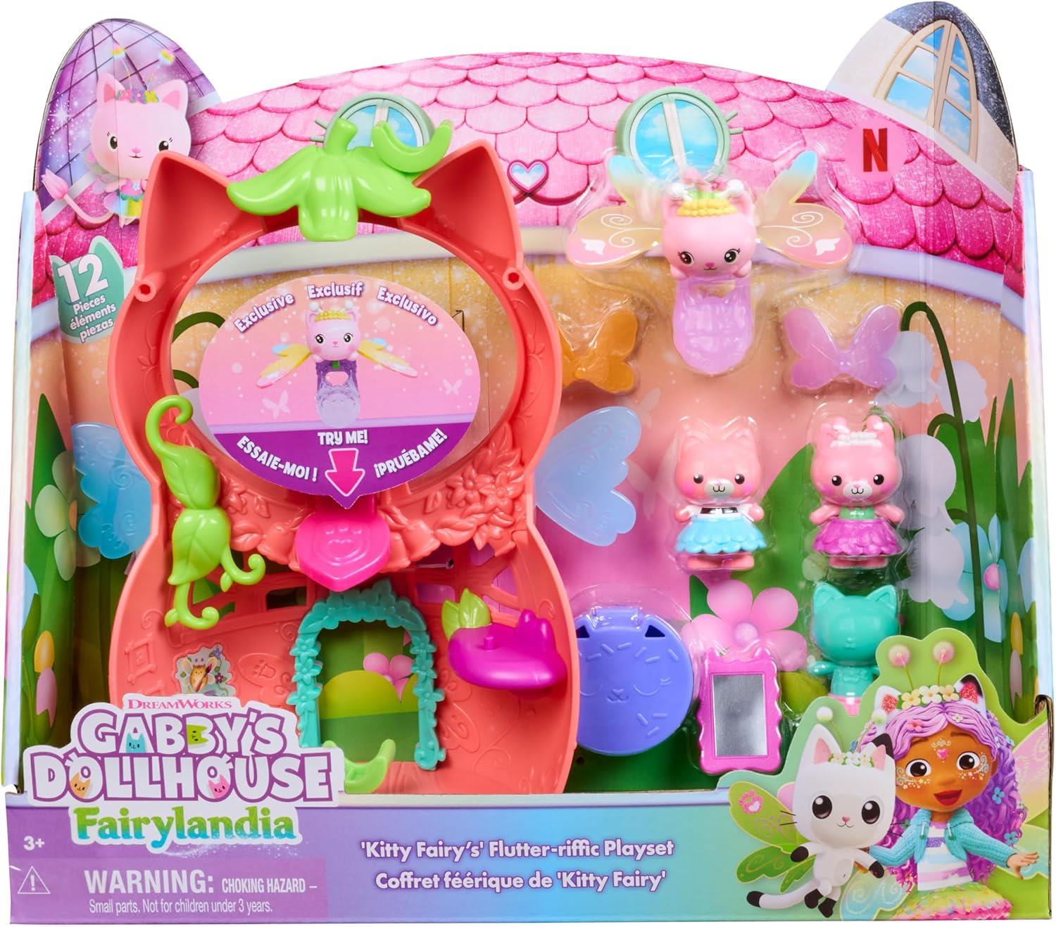 Gabby's Dollhouse Flutter Fairy Playset