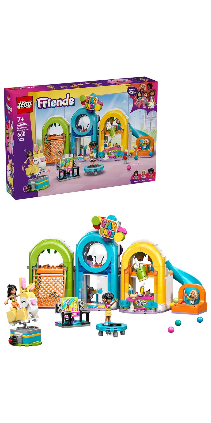 LEGO Friends Fun Indoor Playground Toy 42686