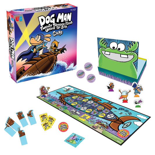 Dogman 20,000 Fleas Under The Sea Game Board Game