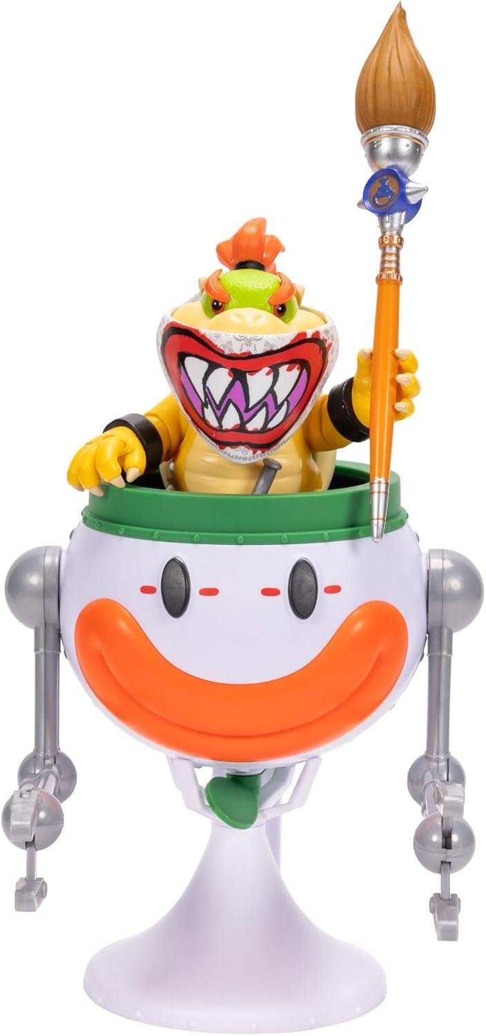 Super Mario Galaxy Movie Figure with Clown Car – Bowser Jr.