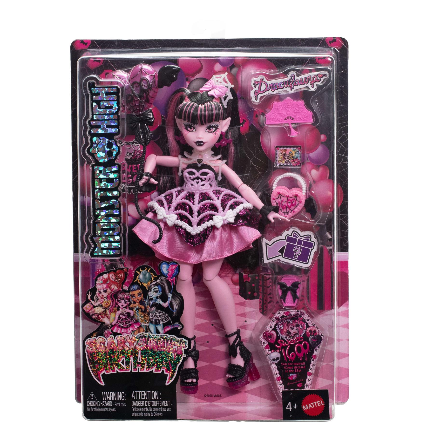 Monster High Scary Sweet Birthday Doll - Draculaura