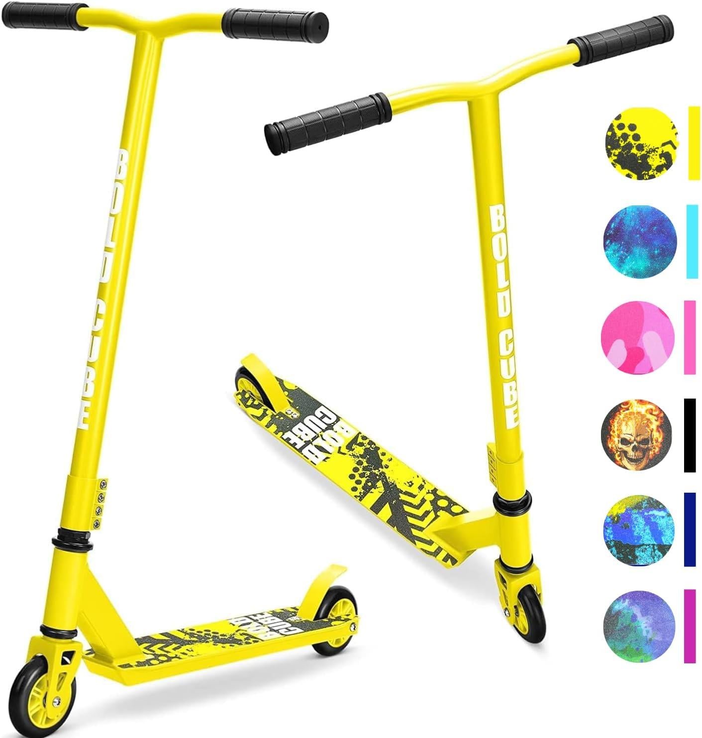 Boldcube Stunt Scooter - Yellow