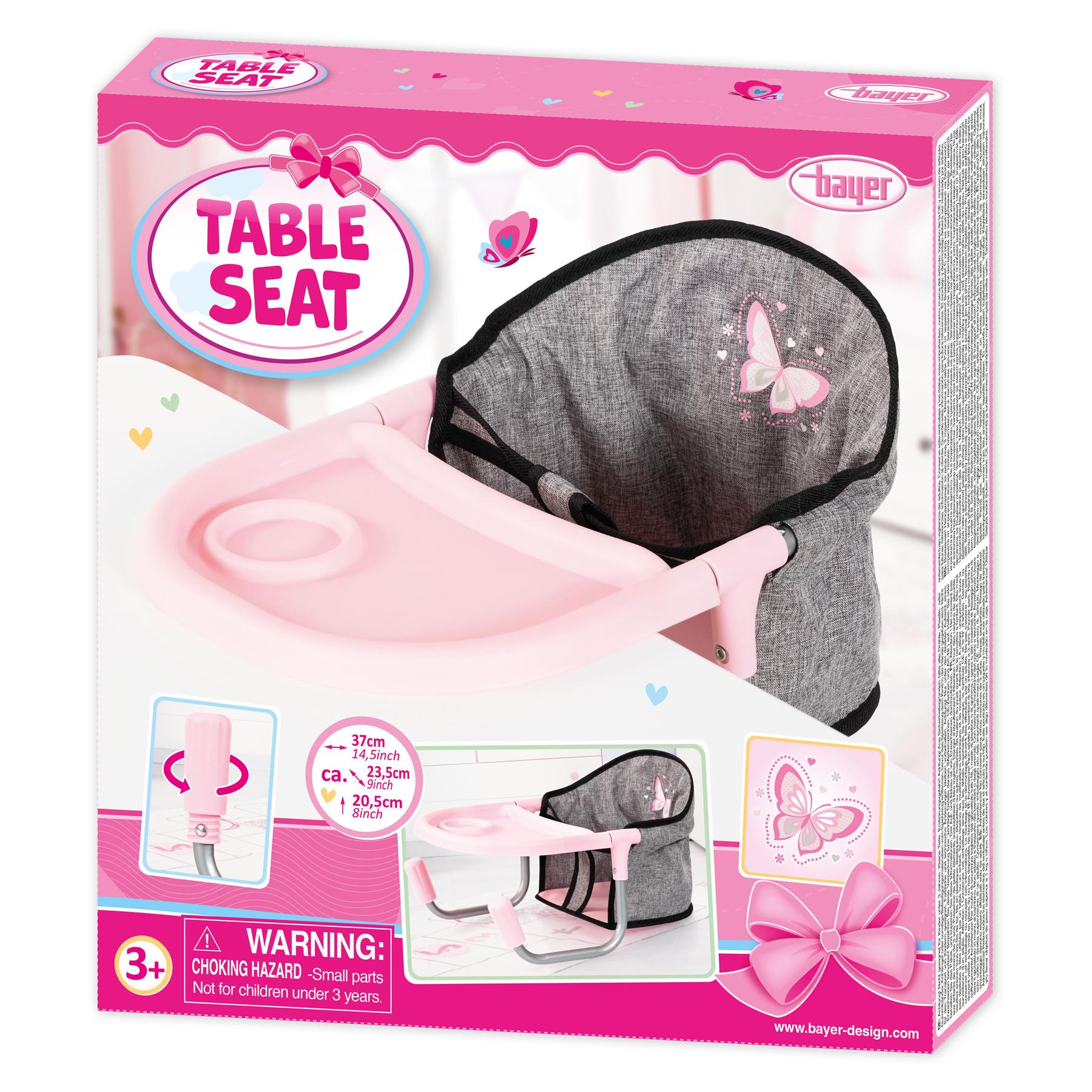 Bayer Doll Table Seat with Tray