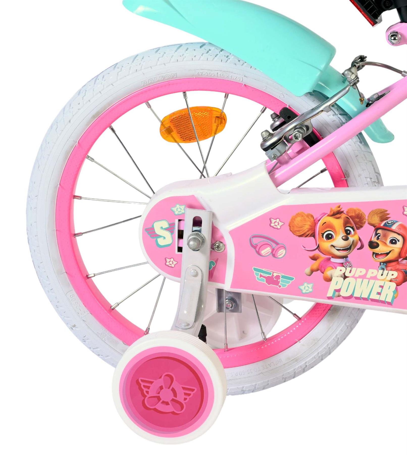 PAW Patrol 16 Inch Pink Children's Bike