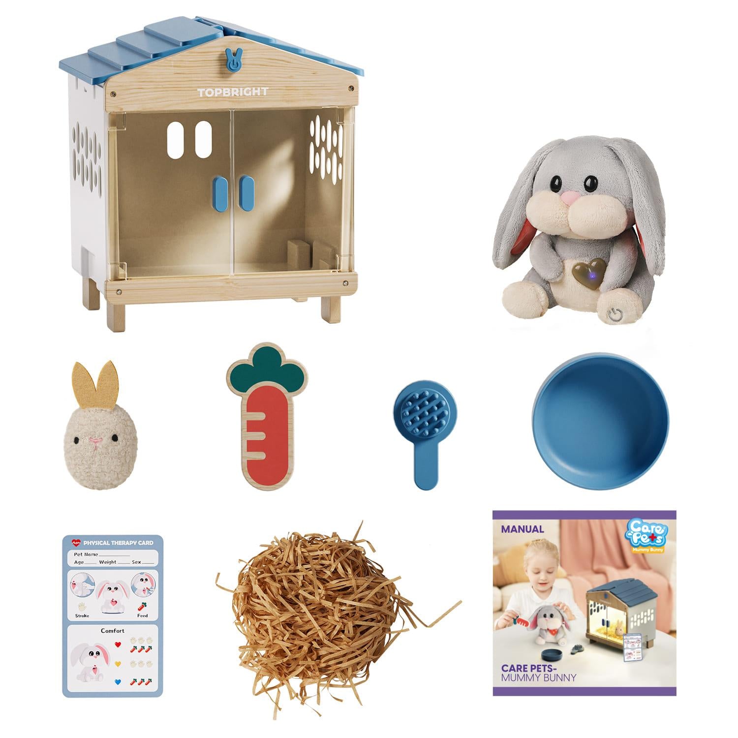 Topbright Care Pets - Mummy Bunny