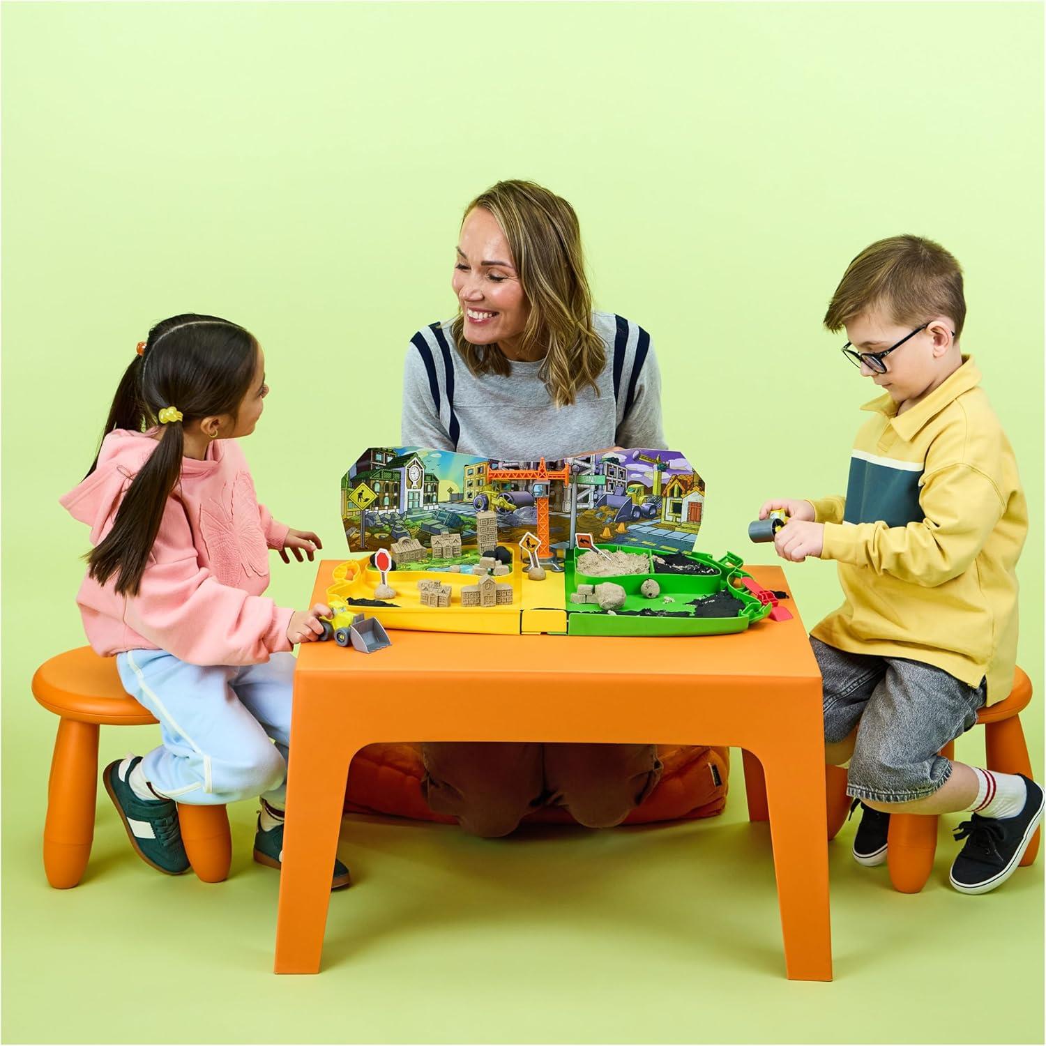 Kinetc Sand Construction Zone Playset