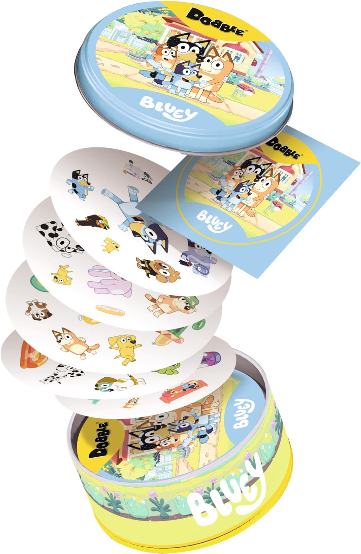 Bluey Dobble Spot The Match Card Game
