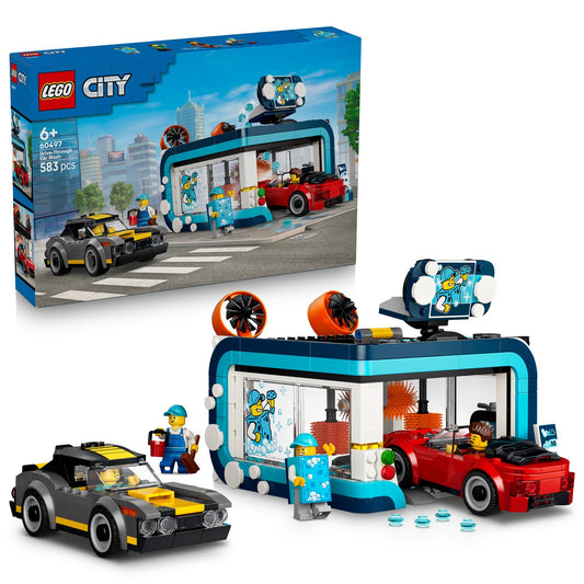 LEGO City Drive-Through Car Wash 60497
