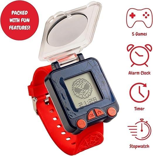 Spiderman Red Strap Learning Watch