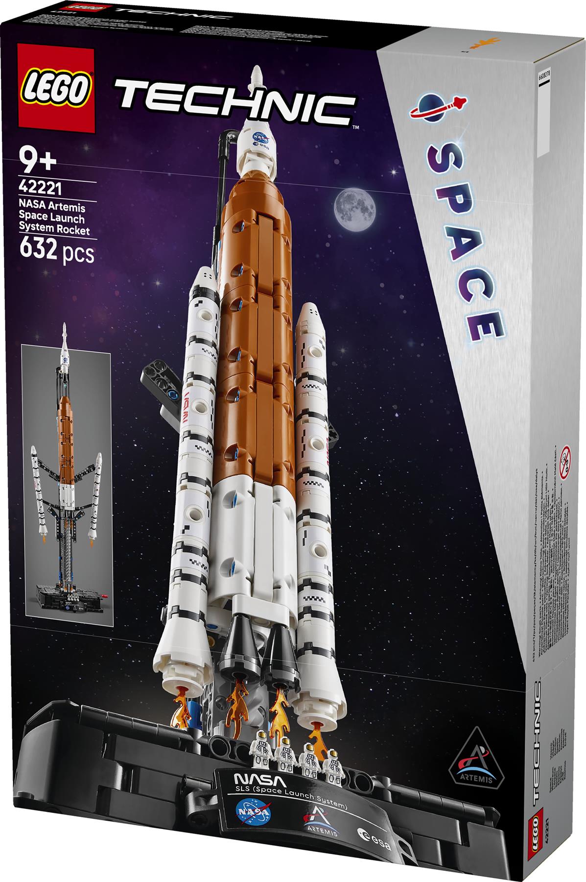 LEGO Technic NASA Artemis Space Launch System Rocket 42221