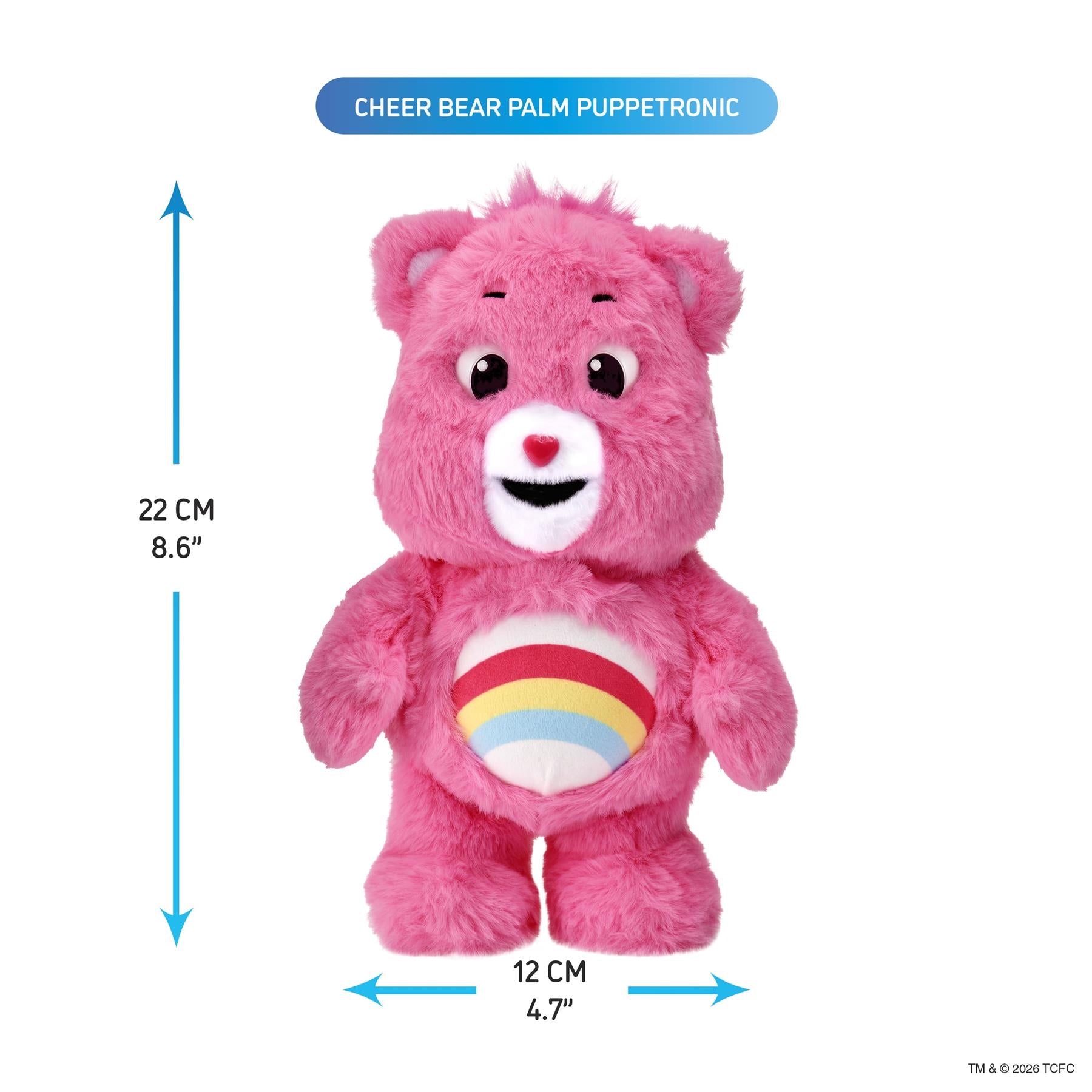 Care Bears Cheer Palm Puppetronic Plush