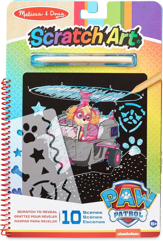 Melissa and Doug Paw Patrol Scratch Art Pad Skye
