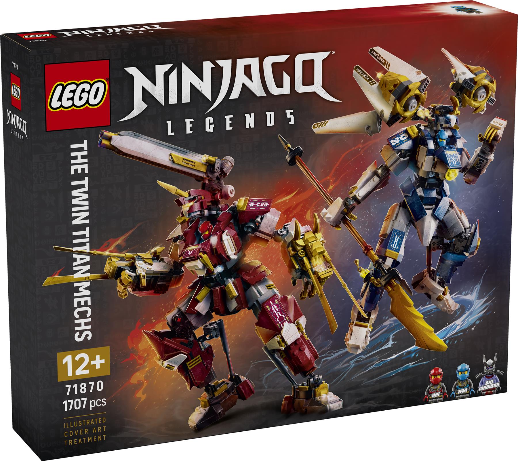 LEGO Ninjago The Twin Titan Mechs 71870
