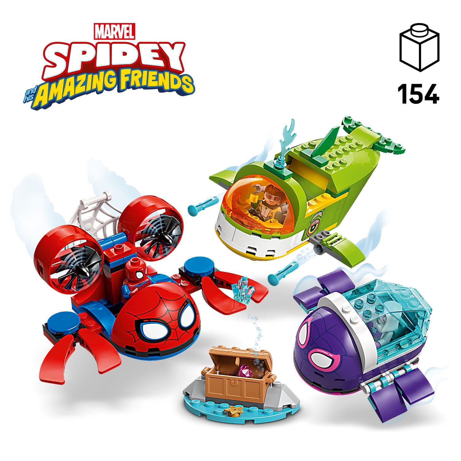 LEGO Marvel Spidey Underwater Vehicles 11207