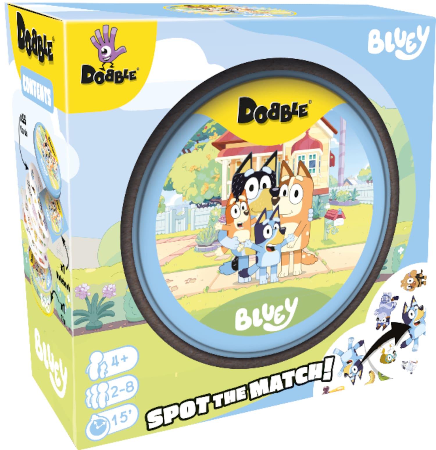 Bluey Dobble Spot The Match Card Game