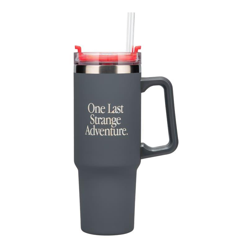 Stranger Things 5 900ml Insulated Cup and Straw