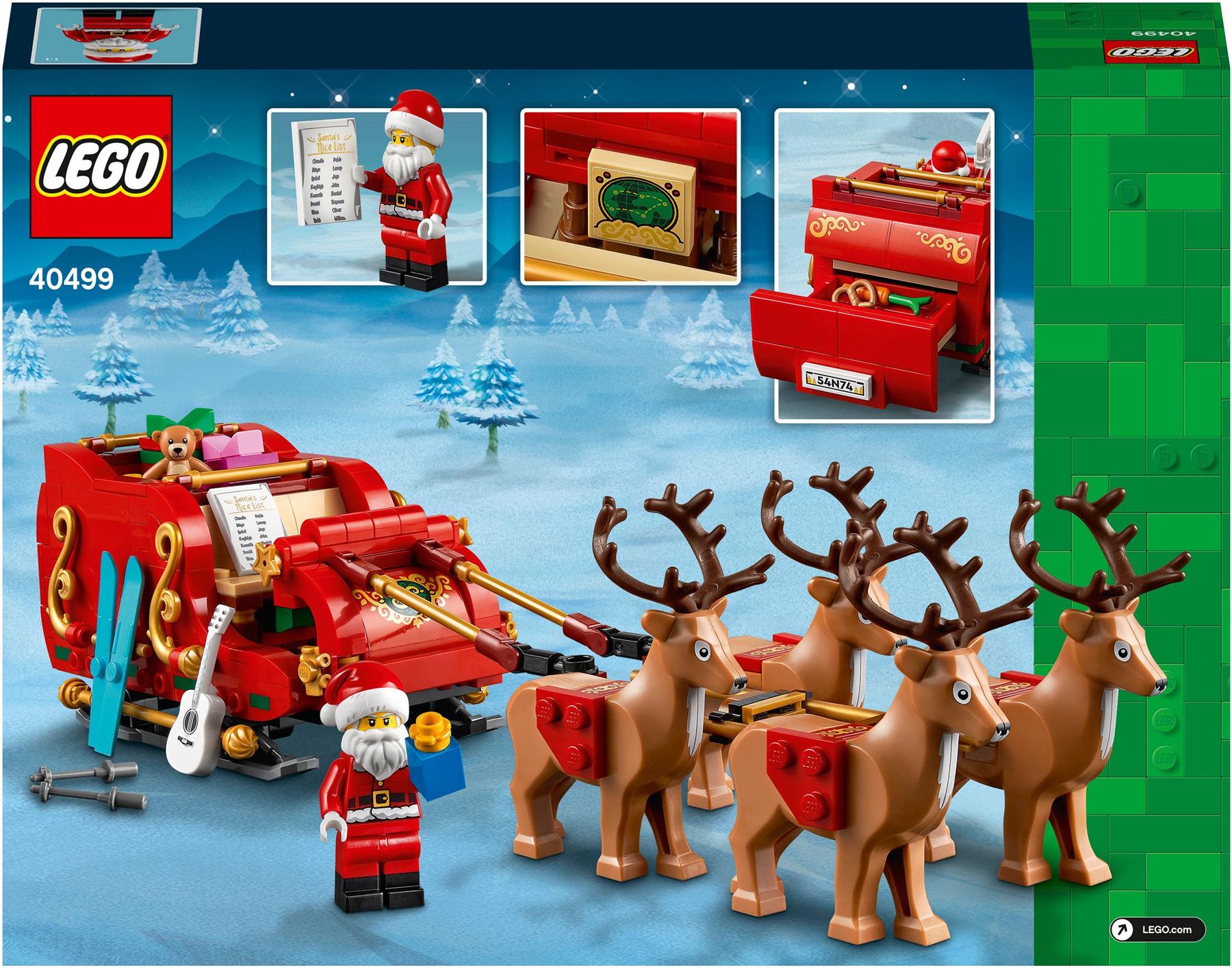 LEGO Santa's Sleigh 40499