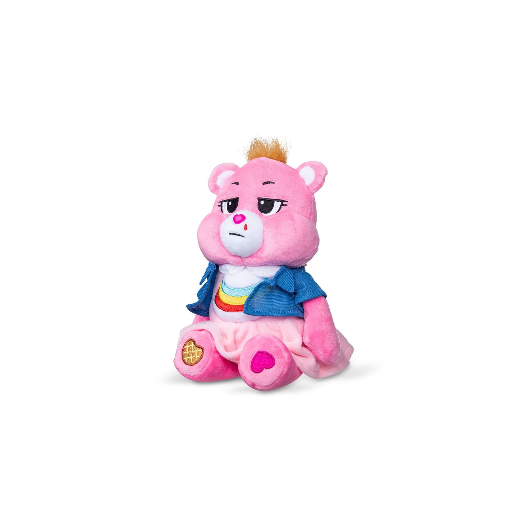 Care Bears Stranger Things Plush - Cheer Bear as Eleven