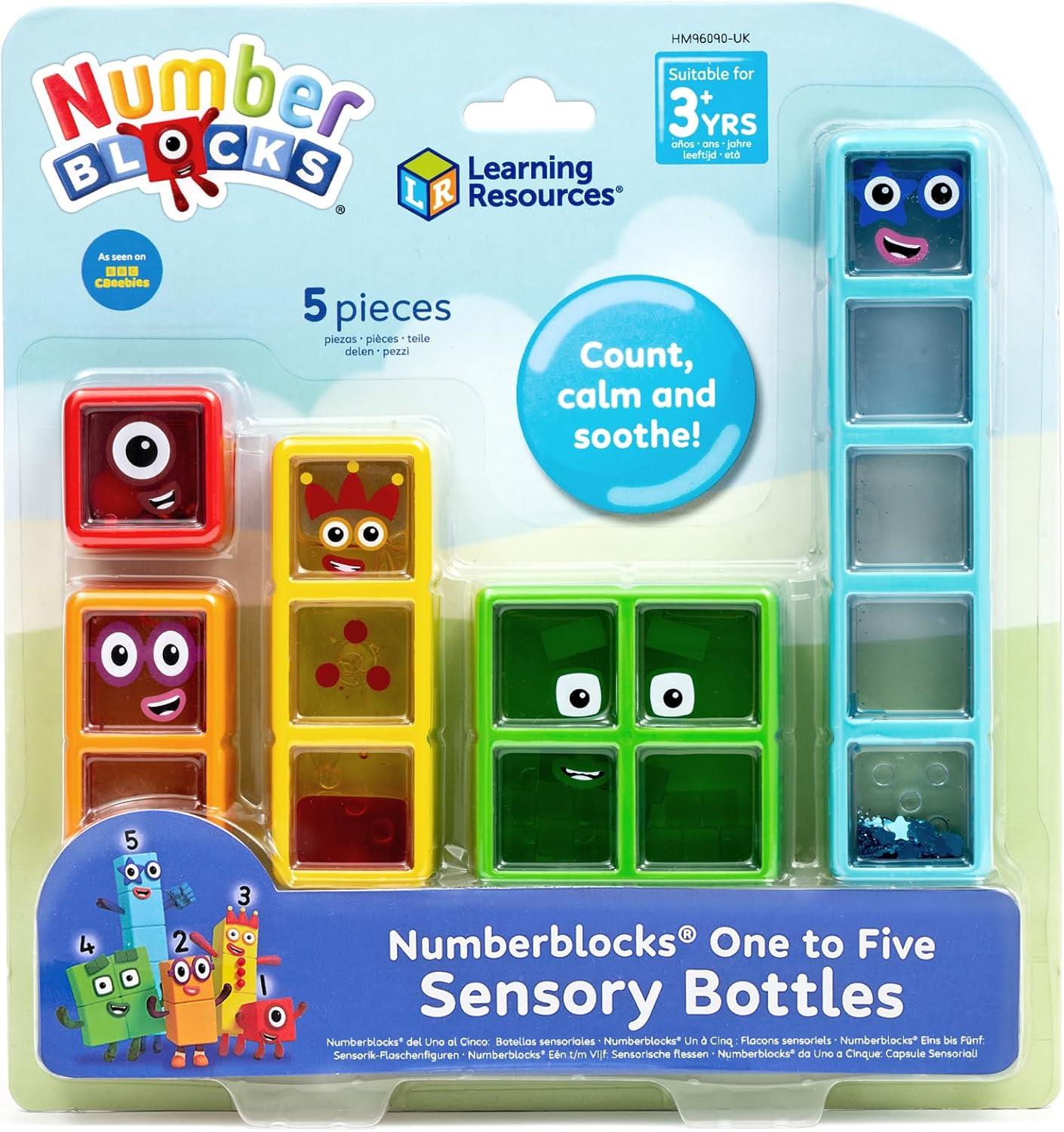 Learning Resources Numberblocks One to Five Sensory Bottles