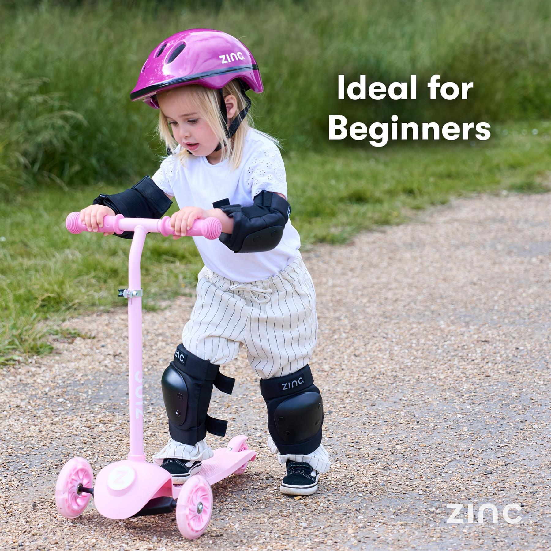 Zinc 3in1 My First Tri Scooter Pink – BargainMax