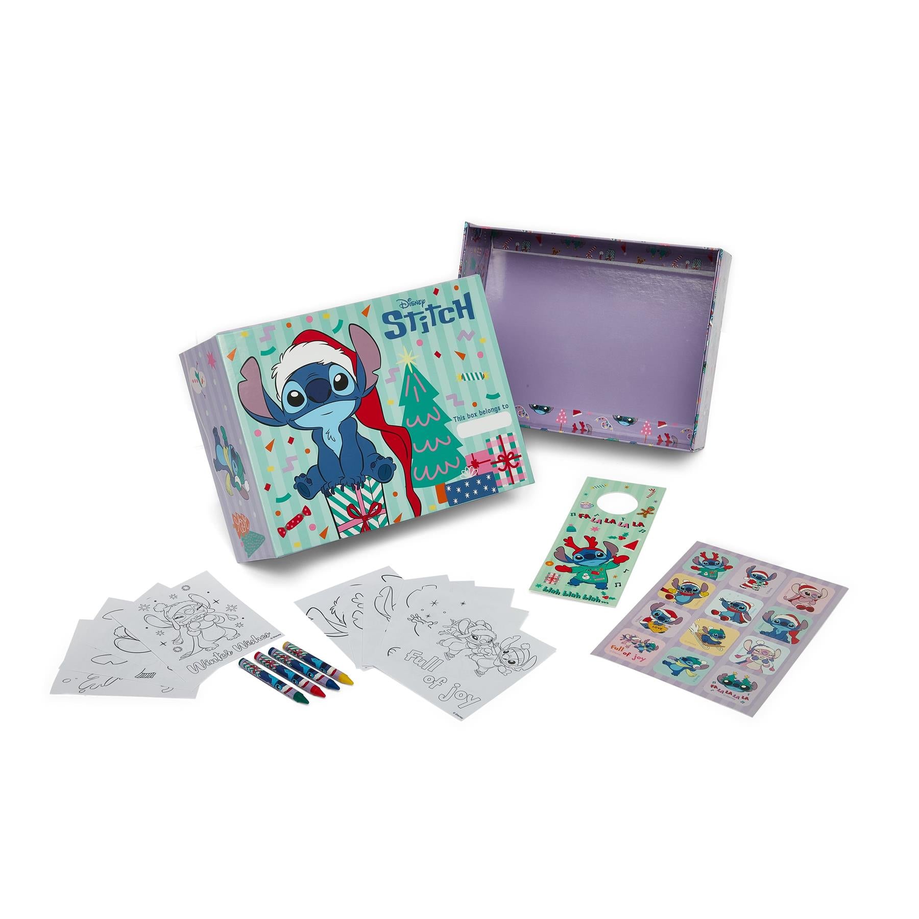 Disney Stitch Christmas Eve Box