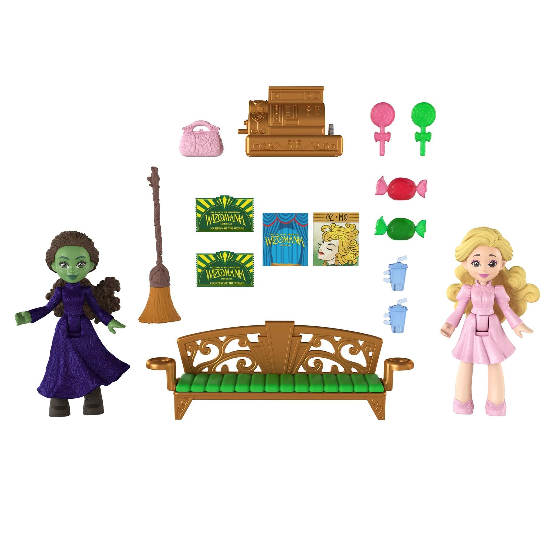 Wicked Emerald City Small Doll Playset