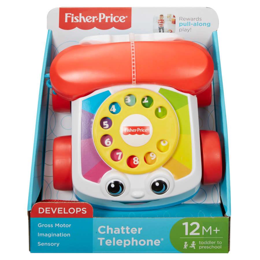 Fisher-Price Pull-Along Chatter Telephone