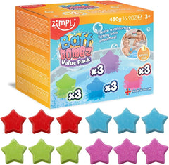 Zimpli Baff Bombz Value Pack - 12 Bombz