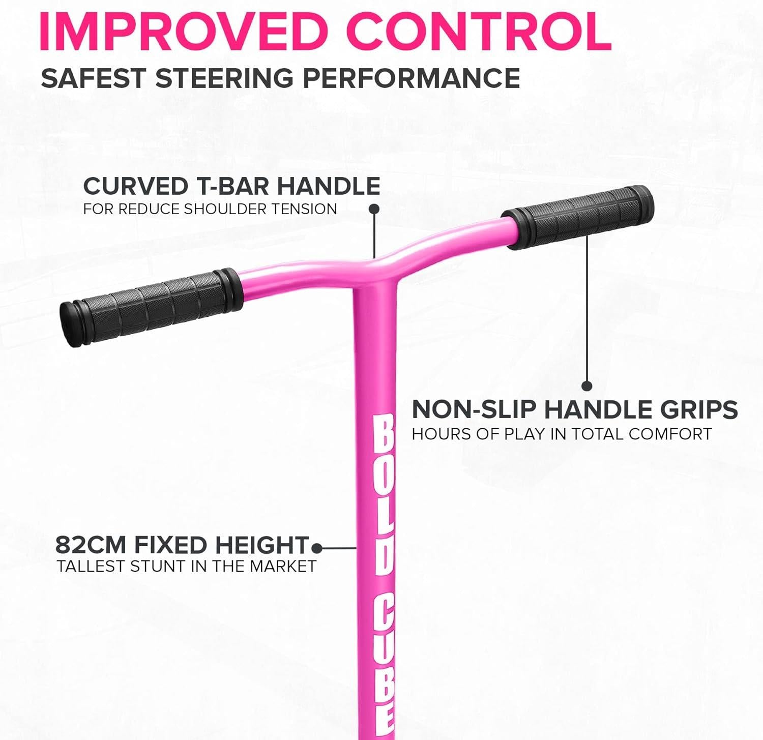 Boldcube Stunt Scooter - Pink
