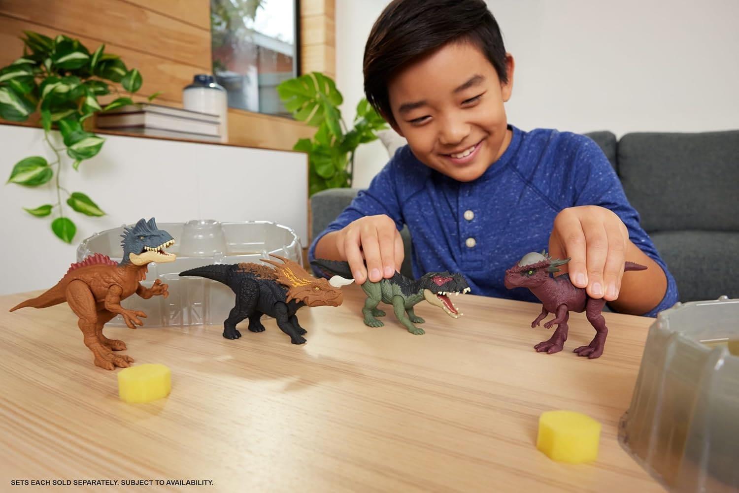 Jurassic World Dino Reveal Dinosaur 2-Pack Battle Arena Assortment