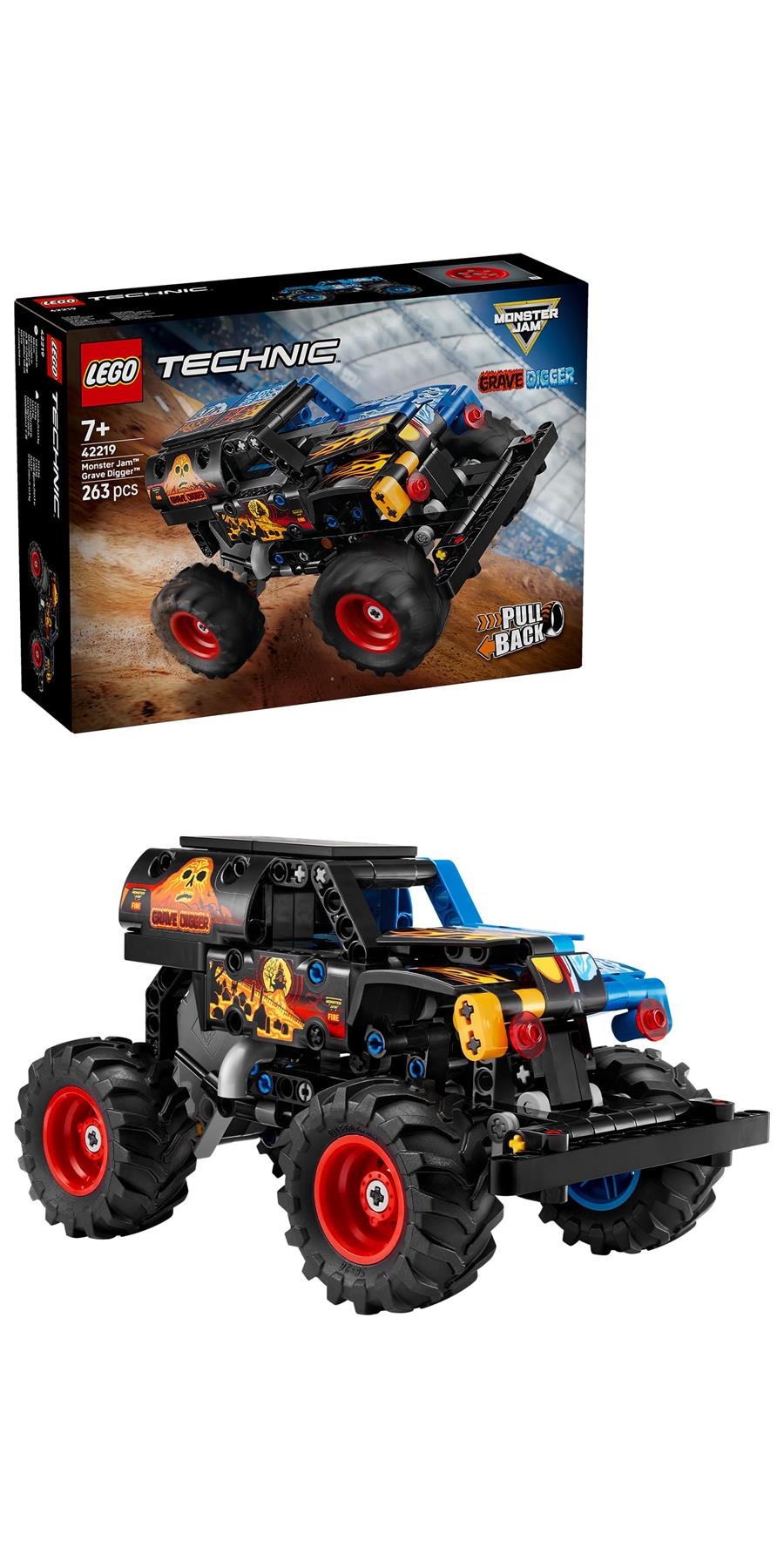 LEGO Monster Jam Grave Digger Fire and Ice 42219