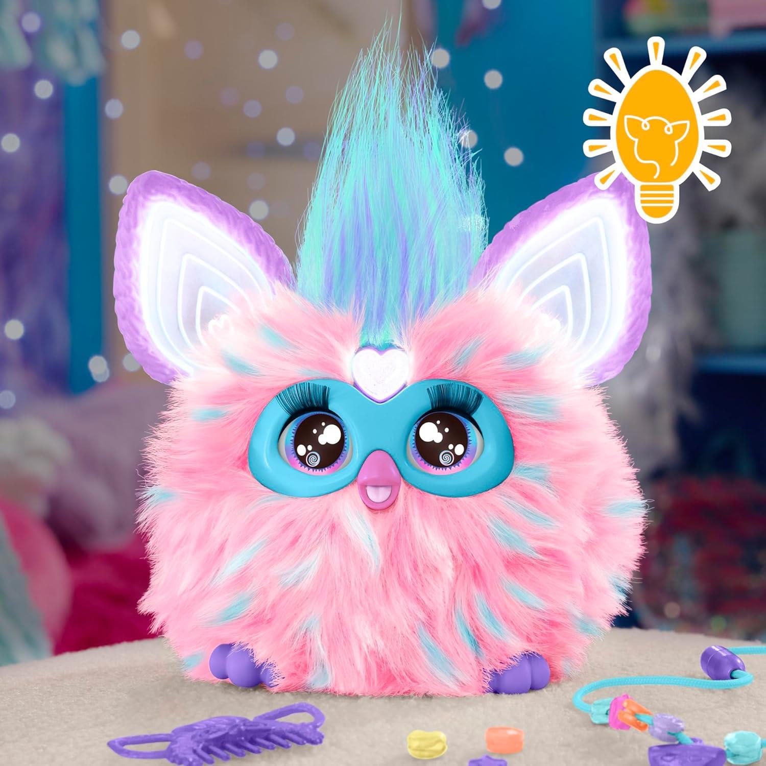 Furby Cotton Candy Interactive Plush
