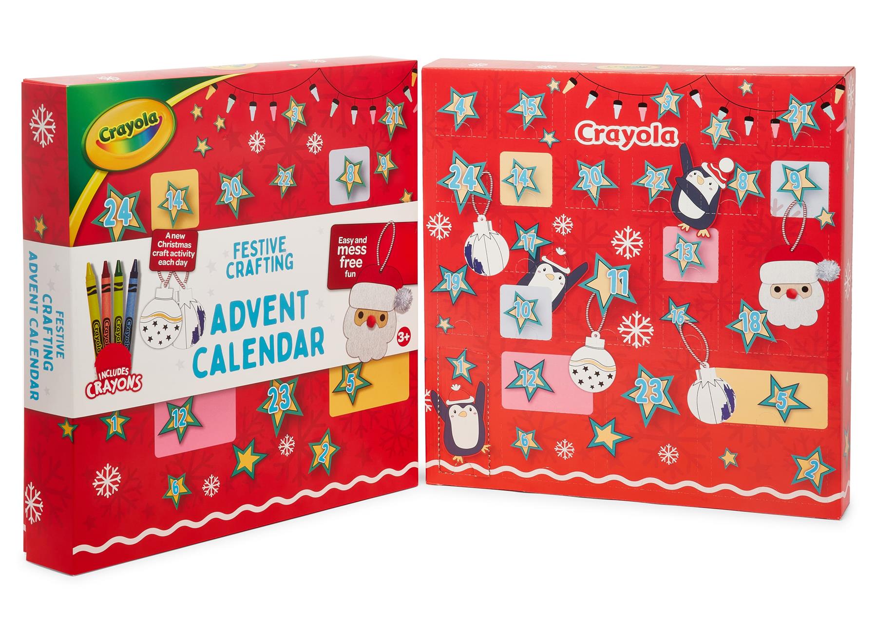 Crayola 24-Day Arts and Crafts Advent Calendar