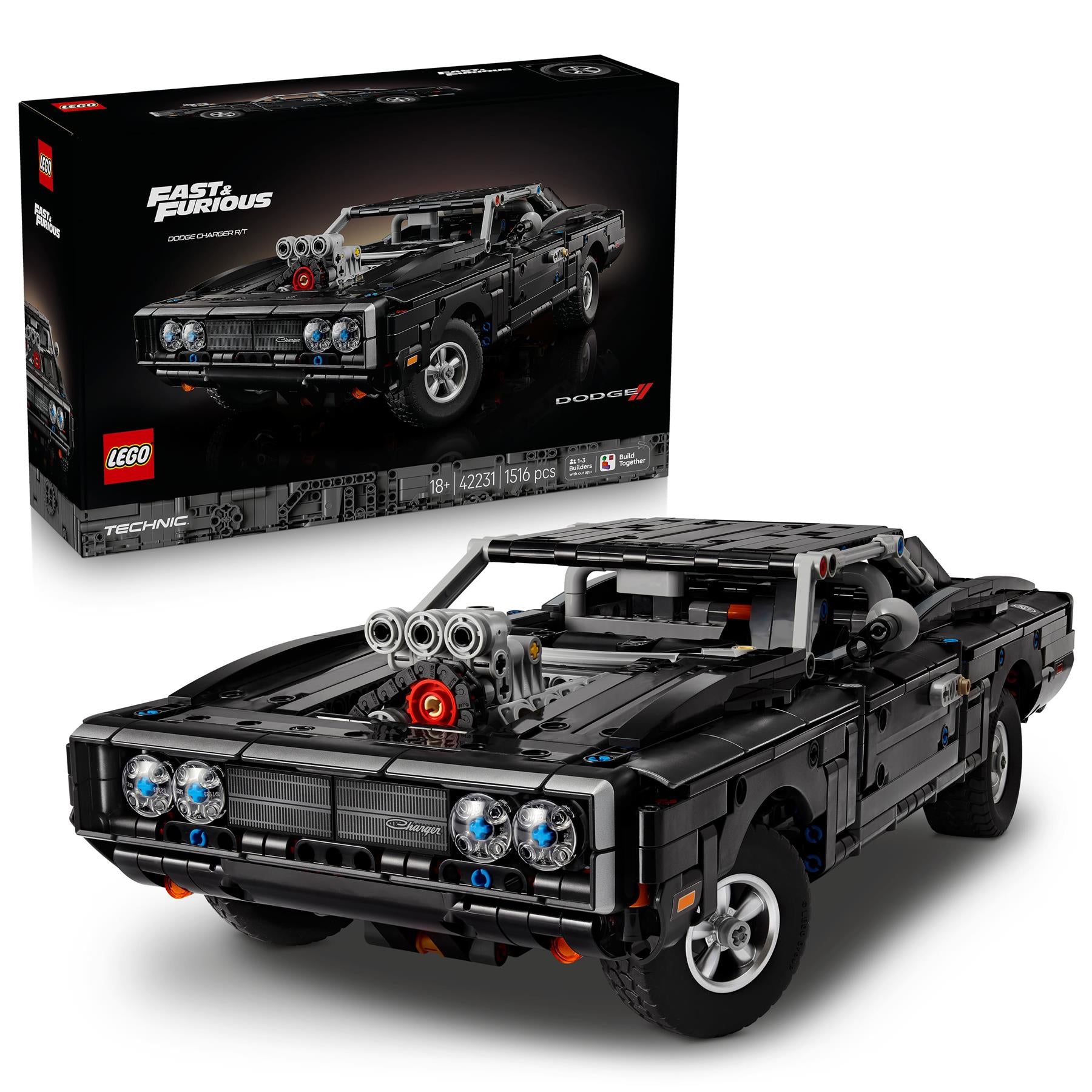 LEGO Technic Fast and Furious Dodge Charger R/T Car 42231
