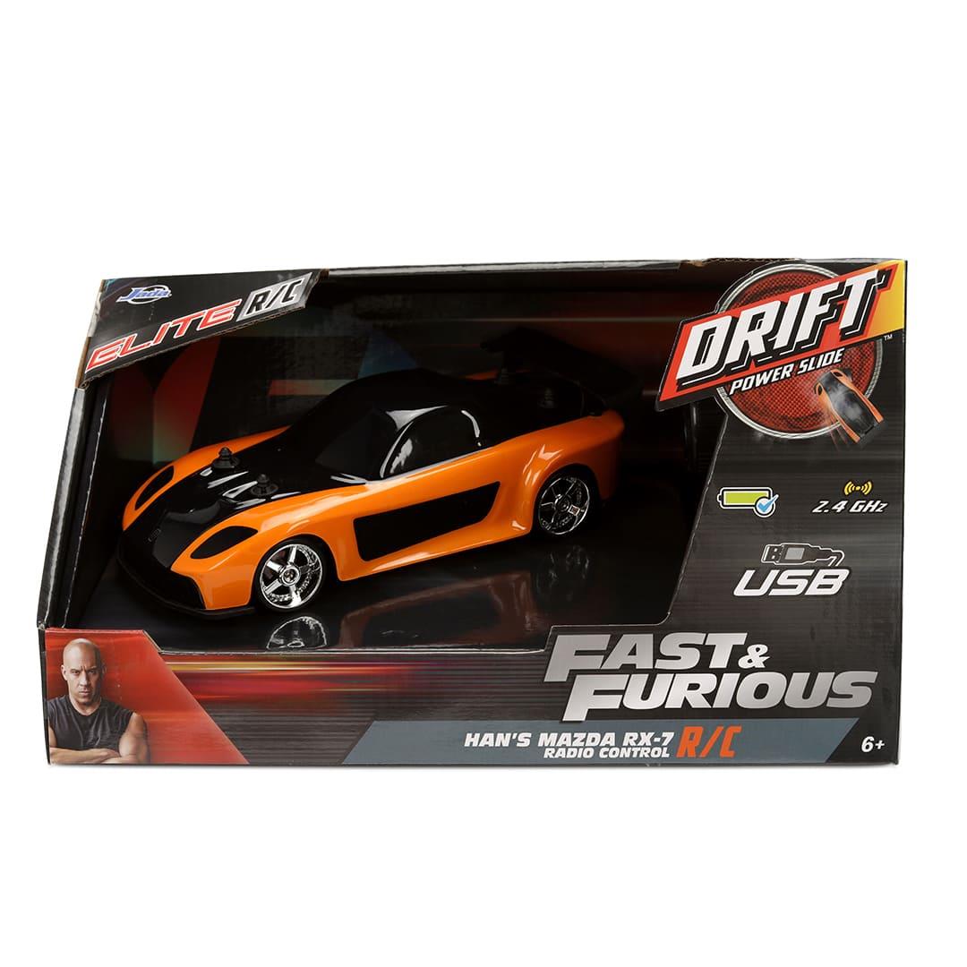 Fast & Furious Mazda RX-7 RC Drift 1:24 Scale Vehicle – BargainMax