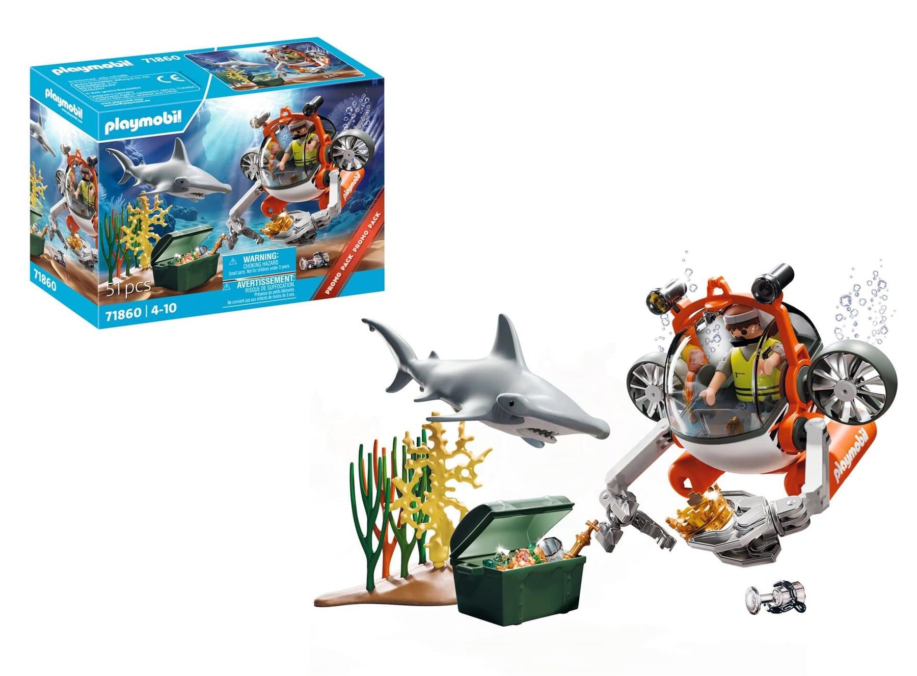 Playmobil 71860 Treasure Hunt with Submarine