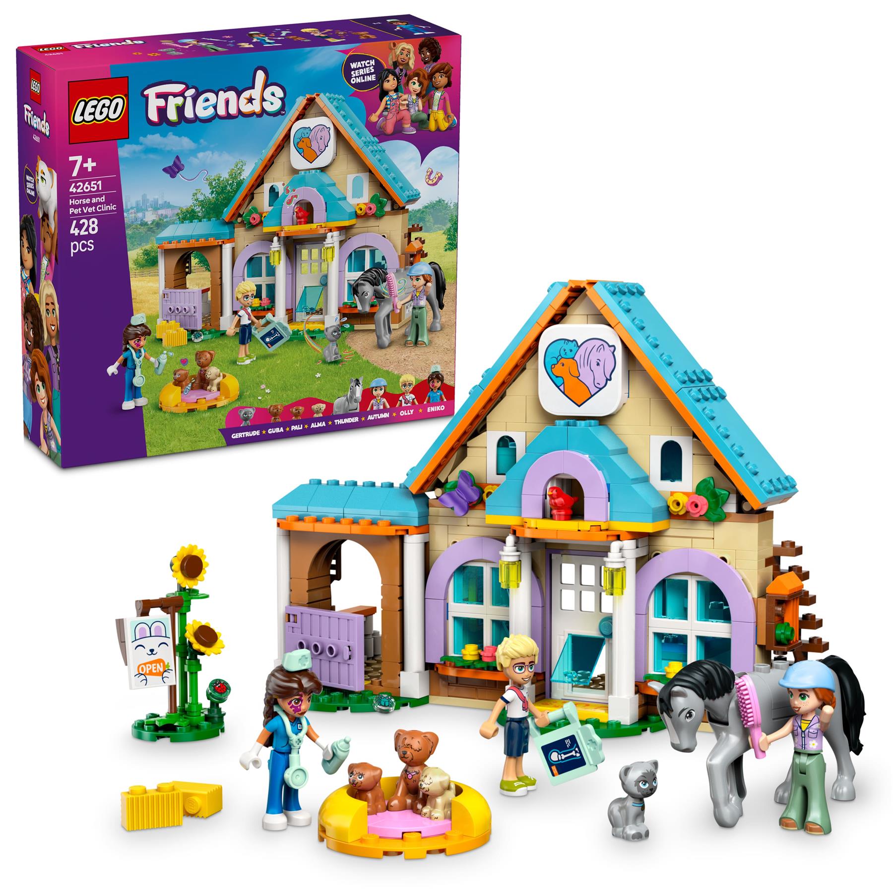 LEGO Friends Horse & Pet Vet Clinic 42651
