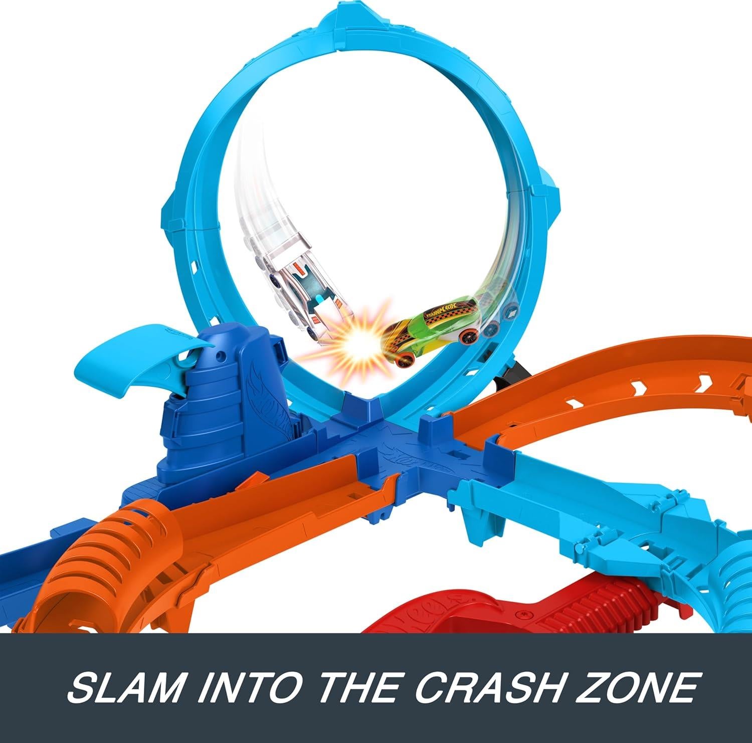 Hot Wheels Ultra Hots Blast Launch Face-Off Track Set