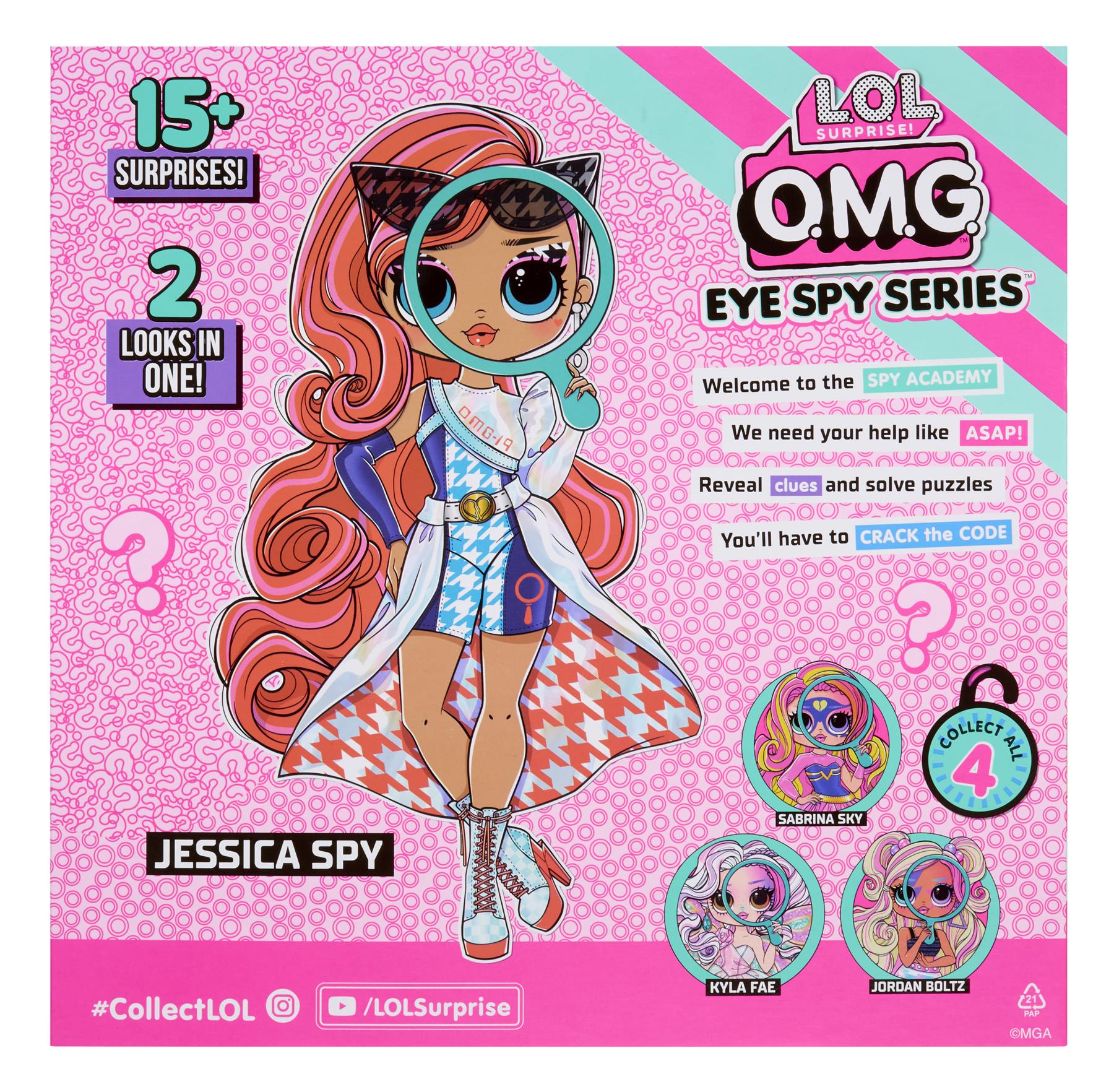 L.O.L. Surprise Eye Spy OMG Doll - Spy
