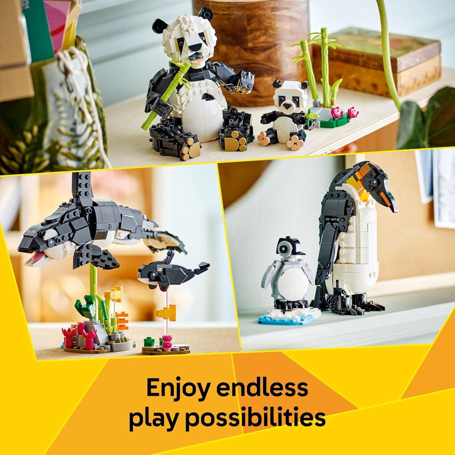 LEGO Creator 3in1 Wild Animals Panda Family 31165