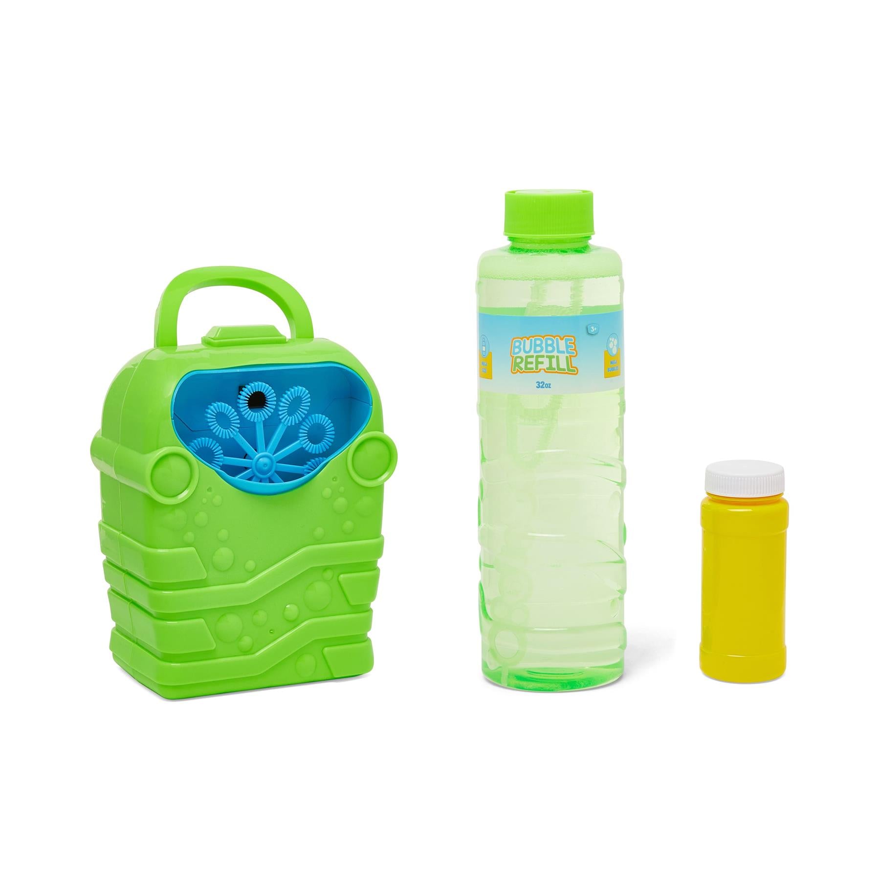 Venture Club Bubble Machine with 32OZ Bubbles - Green