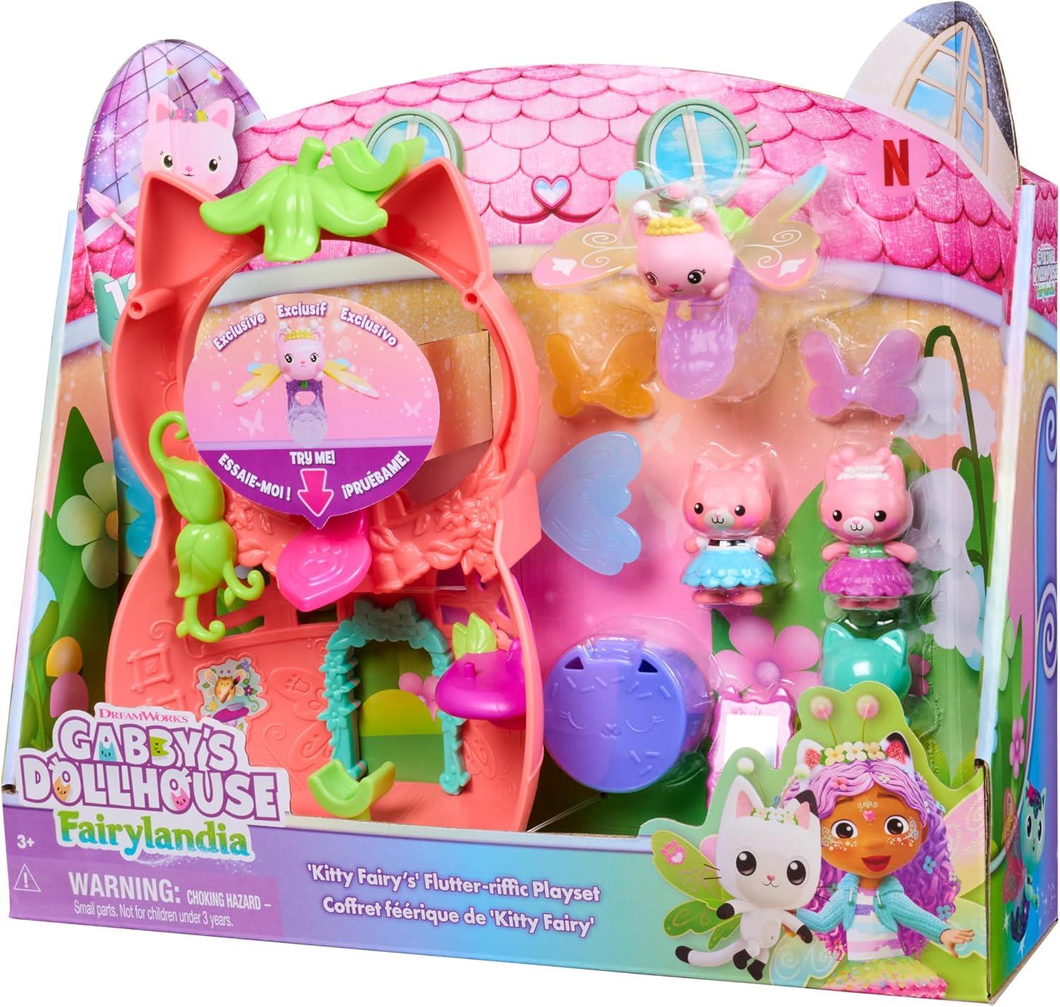 Gabby's Dollhouse Flutter Fairy Playset