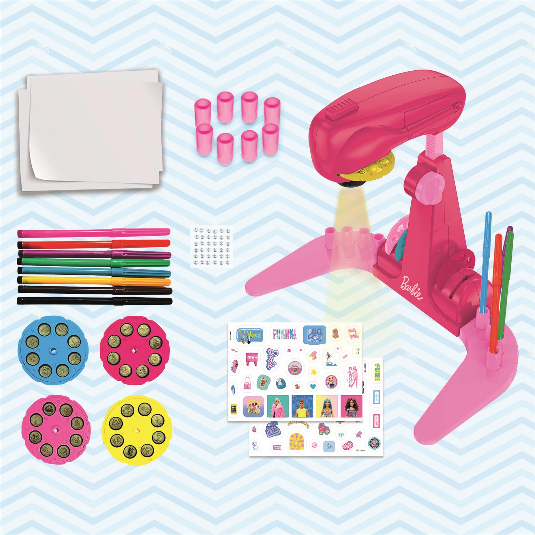 Barbie Projector Drawing School