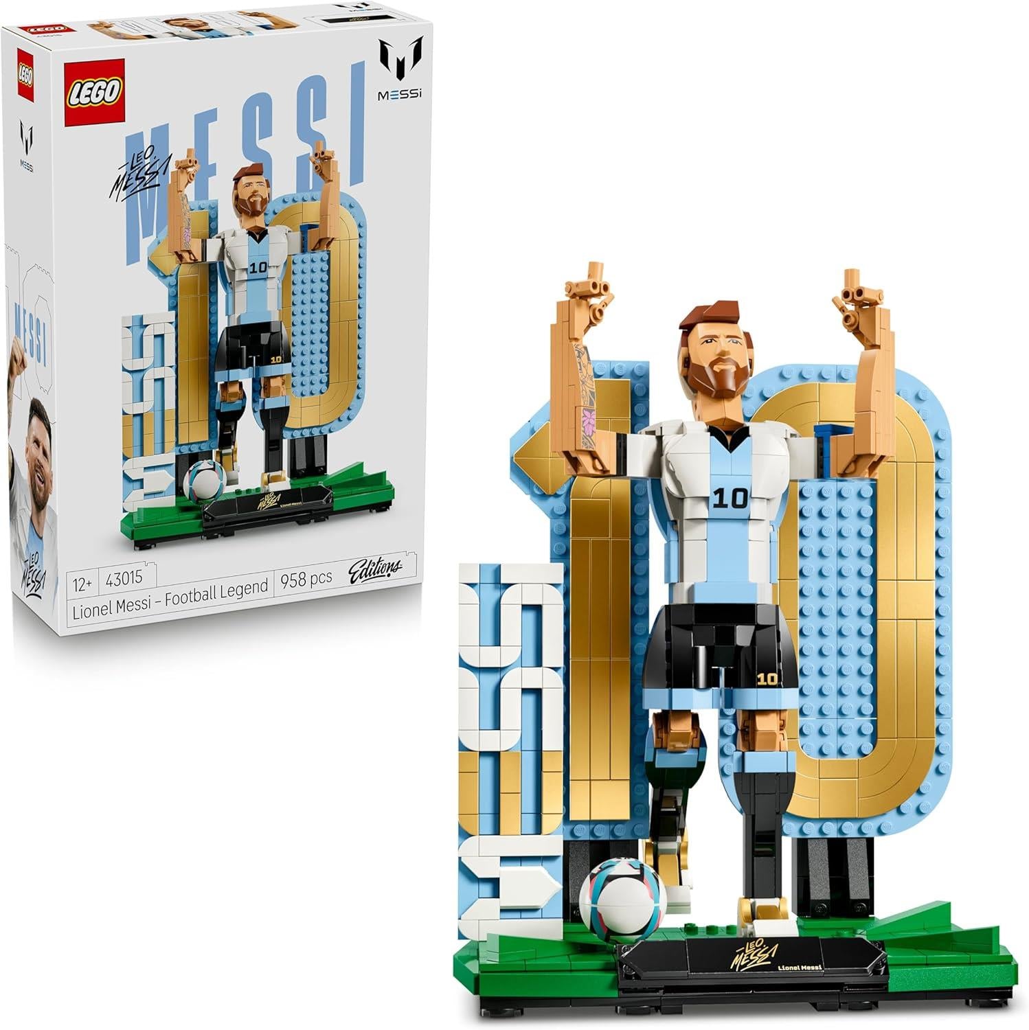LEGO Editions Lionel Messi Football Legend 43015