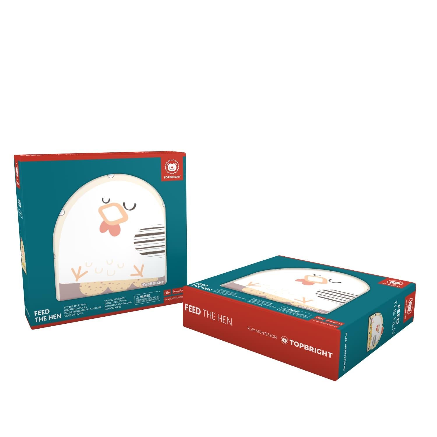 Topbright Wooden Feed & Hen