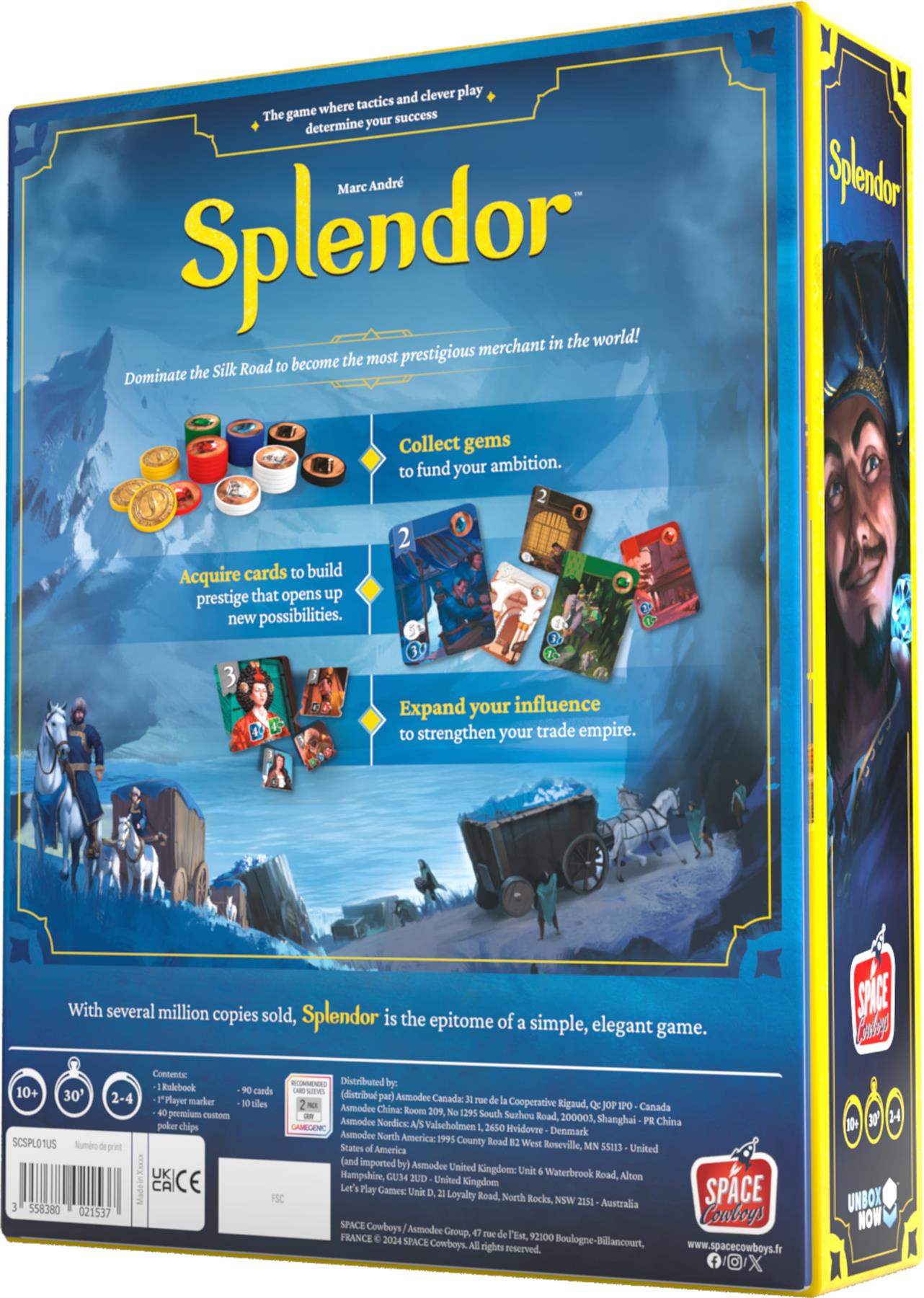 Splendor 2024 Refresh Card Game