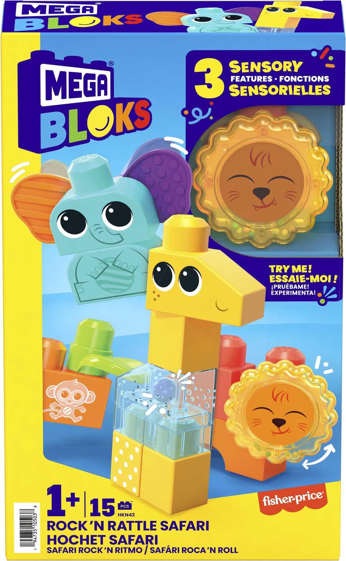MEGA Bloks Rock 'n Rattle Safari