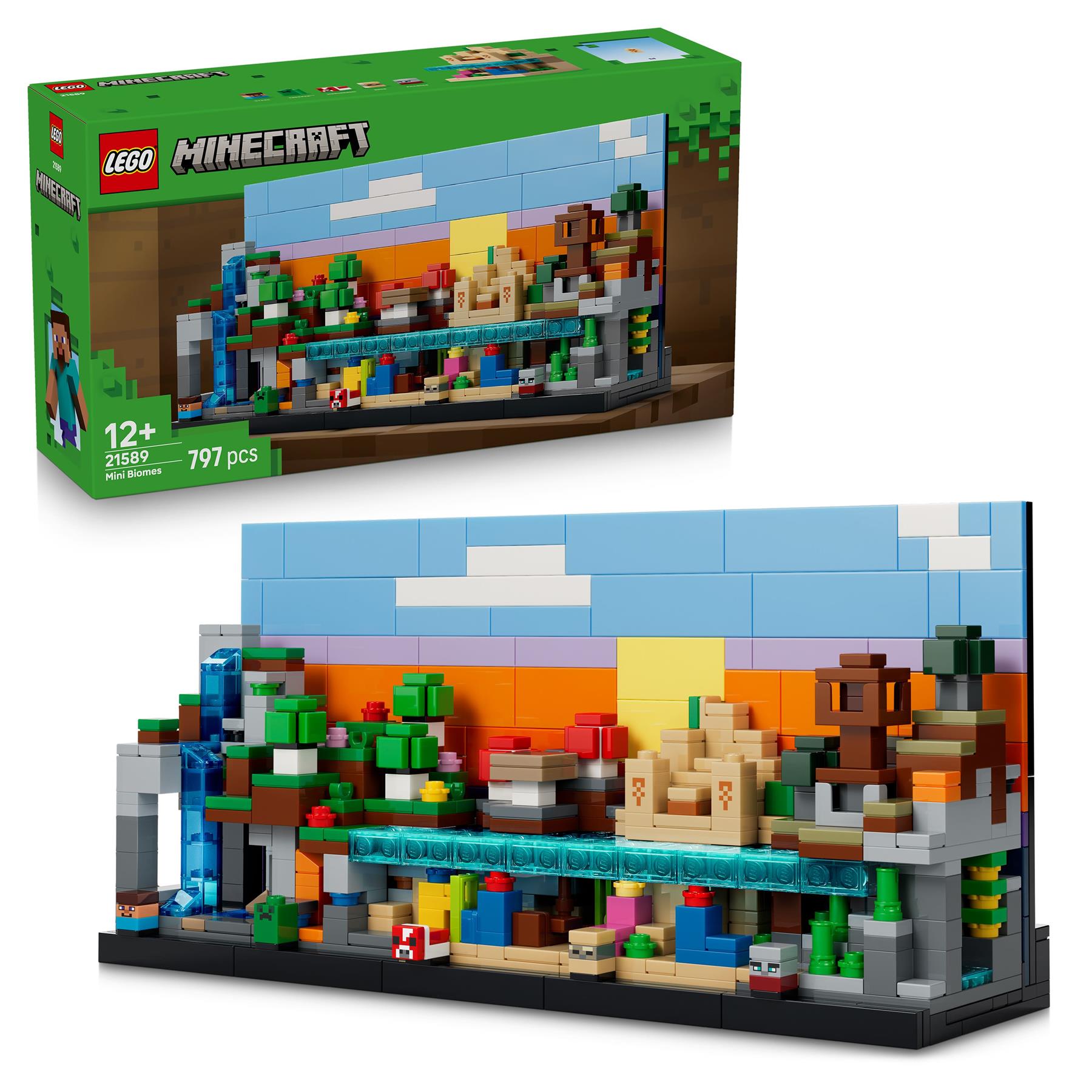 LEGO Minecraft Mini Biomes 21589
