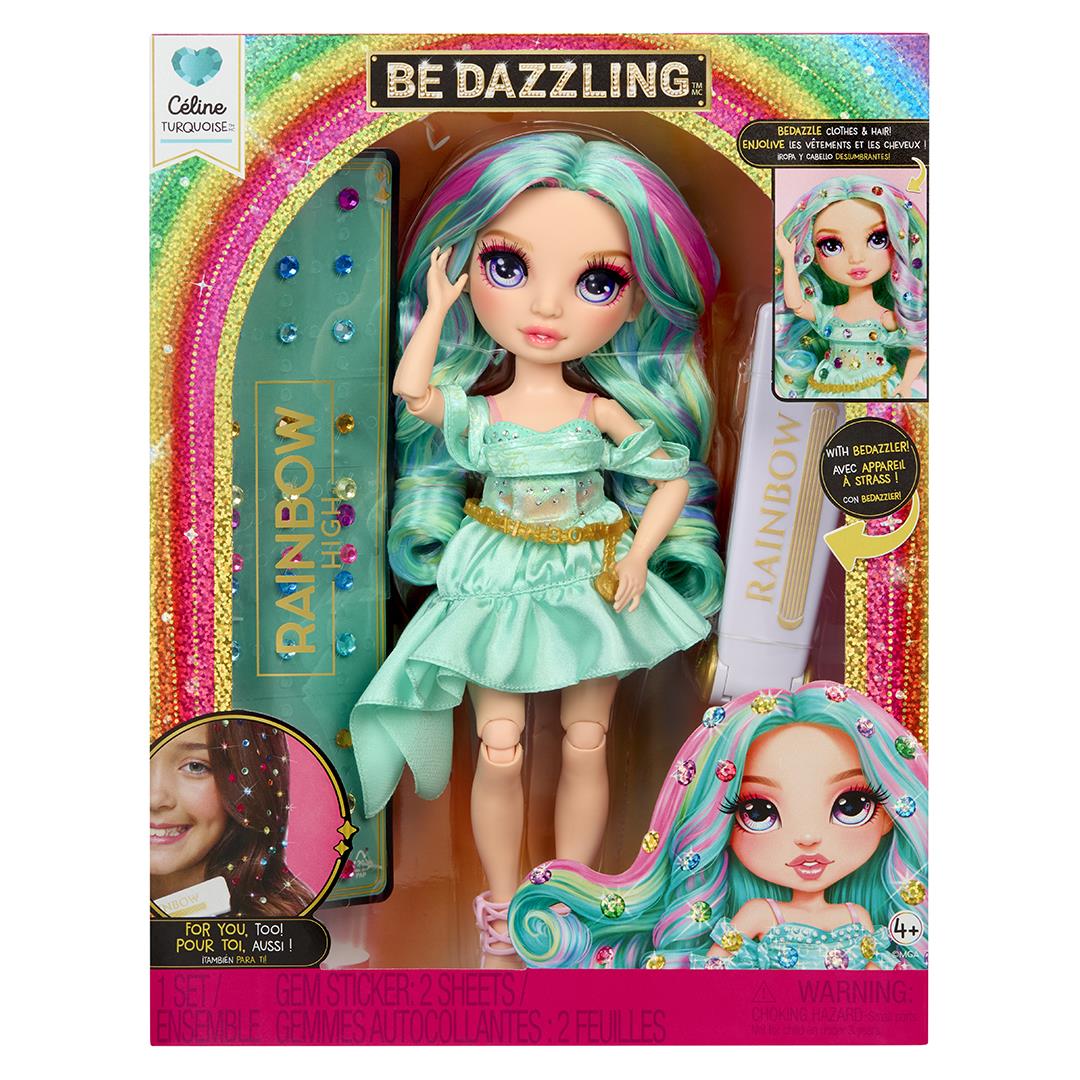 Rainbow High Be Dazzling Doll - Celine Turquoise